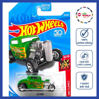 Xe mô hình hot wheels basic '32 ford fkb52.
