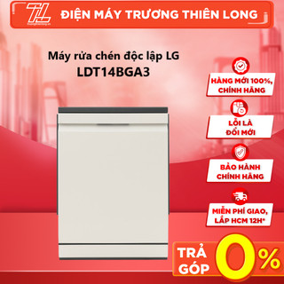 Ldt14bga3 - máy rửa chén độc lập lg ldt14bga3 - bảo hành chính hãng - giao miễn phí hcm