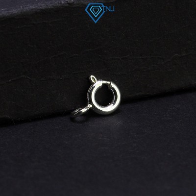 Móc khoá tròn bạc 925 cho dây chuyền, lắc tay và lắc chân - Trang Sức TNJ