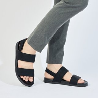 Giày sandal nam mwc 7078 - sandal nam hai quai ngang basic tiện lợi