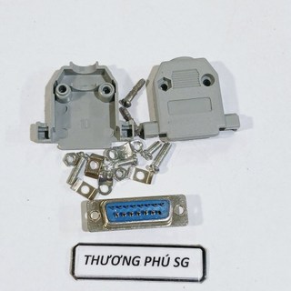 Đầu hàn Com 15 (DB15) / Đầu Com 15 Kim Đực (DB15M - 15M Kim Đực) (Bao gồm võ nhựa)