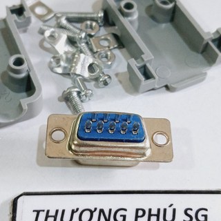 Đầu hàn Com 9 (DB9) / Com 9 Kim Đực (DB9M - 9M Kim Đực) (Bao gồm võ nhựa)