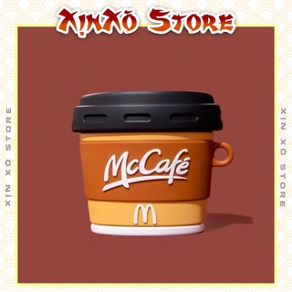 Vỏ ốp Airpod 2 3 Pro Pro 2 Cốc MC Cafe kèm móc khóa cao cấp, Case Airpod MC Cafe - XỊN XÒ Store