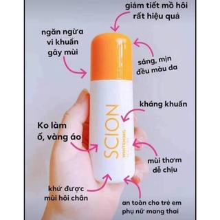 (sỉ giá tốt) Lăn khử mùi Scion Nuskin (75ml)