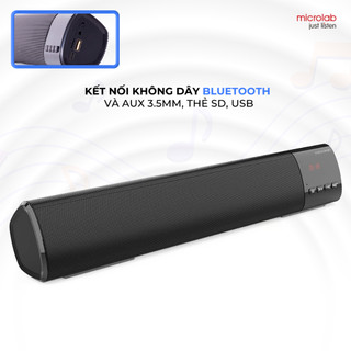 Loa bluetooth microlab ms212, công suất 10w - hàng chính hãng