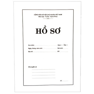 Xấp 10 cái bao thư hồ sơ a4
