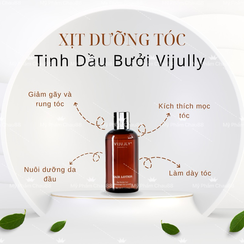 Tinh dầu bưởi xịt dưỡng tóc Vijully