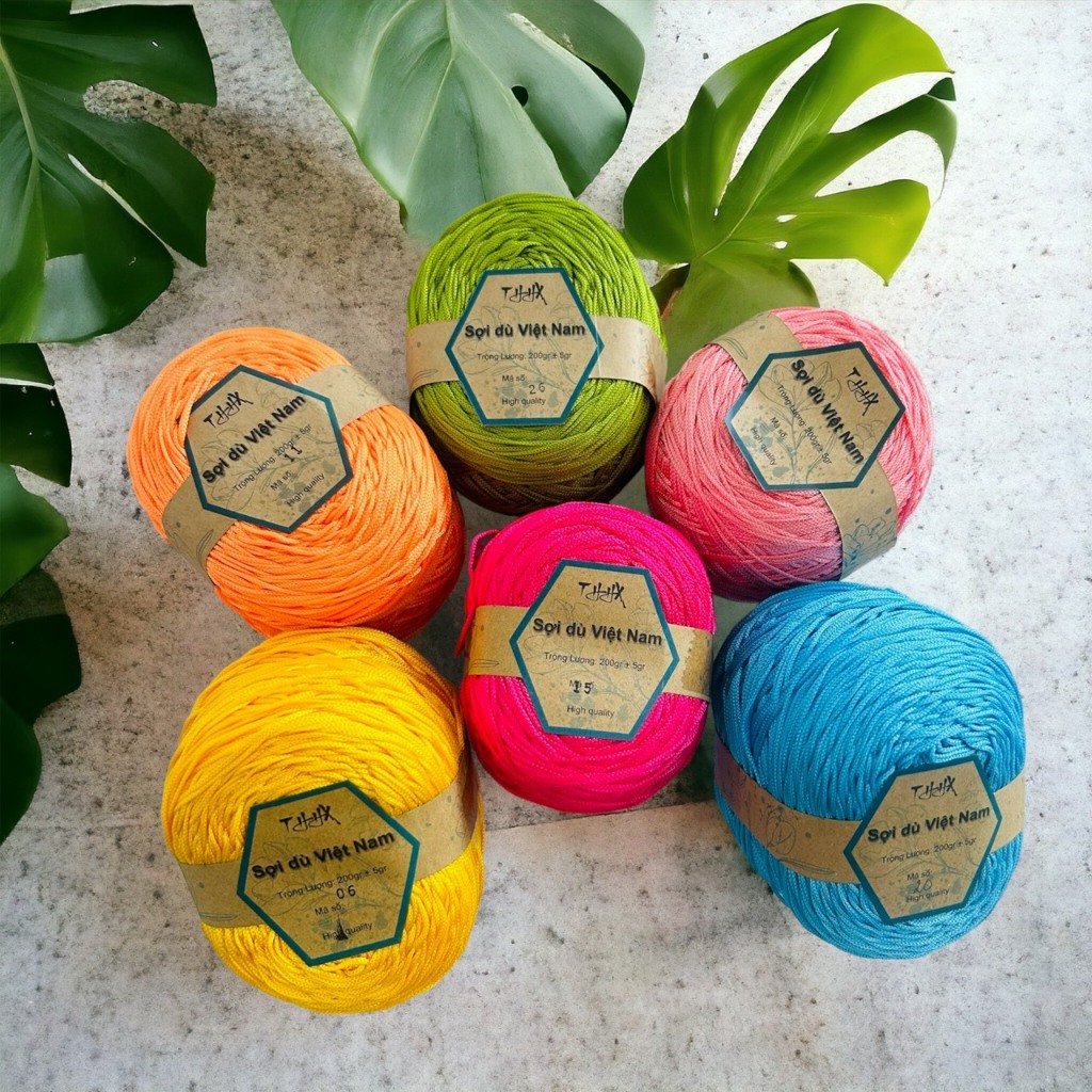 Sợi dù 1mm cuộn 200gram ( link 2)