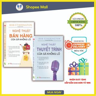 Sách - Nghệ Thuật Thuyết Trình Của Gã Khổng Lồ +   Nghệ Thuật Bán Hàng Của Gã Khổng Lồ ( 2 Cuốn )