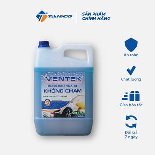 Nước Dung Dịch Rửa Xe Ô Tô Xe Máy Bọt Tuyết Không Chạm VENTEK VET75-5 Lít