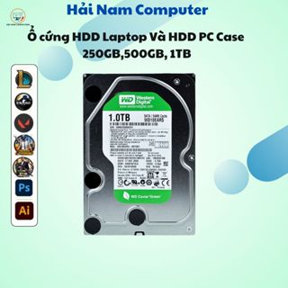 Ổ cứng HDD Laptop Và HDD PC Case 500GB 1TB 2TB 3.5 inch SATA Tháo Máy Sức Khỏe 100% - Hải Nam Computers