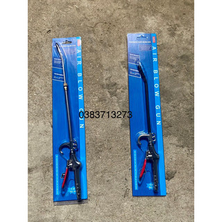 Súng xì khô , xịt hơi thép chrome không gỉ taiwan - dùng hơi khí nén dài 52cm , dài 42cm