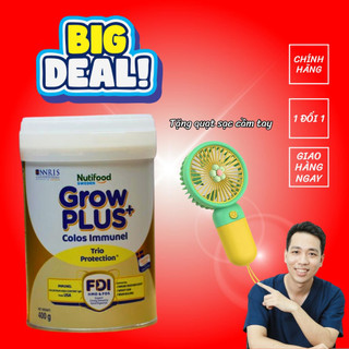 Sữa bột GrowPlus Immunel lon 400g và 800g 0+