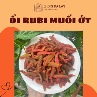 Ổi ruột đỏ lắc muối ớt chin's đà lạt | ổi xá lị lắc muối ớt bao ngon