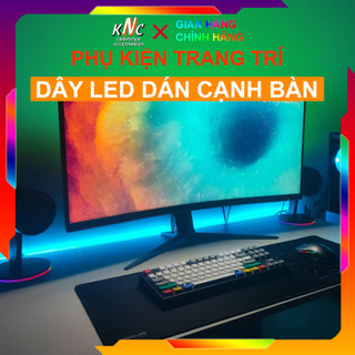 Dây Led Strip 5v RGB Dán Trang Trí Cạnh Bàn Góc Làm Việc Chỉnh Màu Qua App Điện Thoại
