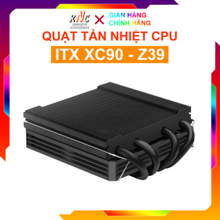 Quạt Tản Nhiệt CPU Z39 ITX Thiết Kế Dạng Topdown 4 Ống Đồng 1 Quạt 9cm - Hàng Fullbox