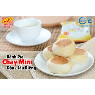 BÁNH PÍA CHAY ĐẬU SẦU RIÊNG 480G GỒM 12 BÁNH MINI