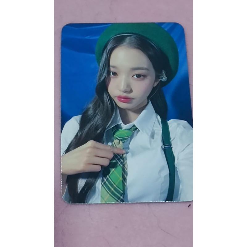 thẻ ảnh photocard wonyoung I've thắt cà vạt after like soundwave 3 cam kết official chính hãng 100%