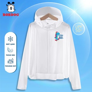 Áo chống nắng cho bé trai BOBDOG, áo choàng chống nắng chất liệu kim cương thông hơi thoáng mátcho bé