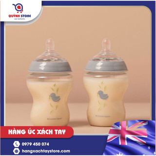 Bình sữa Tommee Tippee PP 260ml - Hoạ tiết vịt xanh