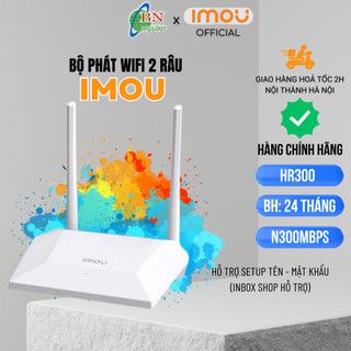 Bộ phát wifi imou hr300 chuẩn n300mbps chính hãng, bảo hành 24 tháng