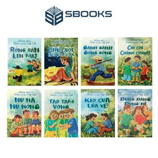 Sách - combo 8 cuốn đồng dao dành cho trẻ em - sbooks