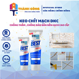 Keo chít mạch, chà roăng DKC DEFIX - Tuýp 200g