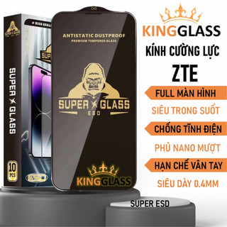 Kính cường lực super esd glass cho zte zte blade v40/ v50 design/ nubia neo 5g/ neo 2/ a72/ a52/ libero 3 4