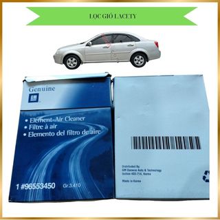 Lọc gió động cơ xe daewoo lacetti việt, nubira, gentra, viva. mã lọc 1#96553450