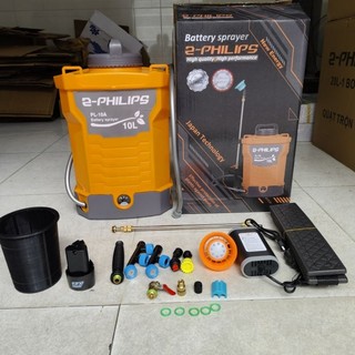Bình xịt phun thuốc, bình xịt pin lithium z-philip 5 lít, 8 lít, 10 lít chất lượng cao, thương hiệu nhật bản.