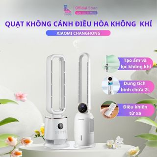 Quạt cây không cánh cao cấp Xiaomi ChangHong, Quạt làm mát bằng hơi nước 12 cấp độ gió và lọc không khí bảo vệ sức khỏe