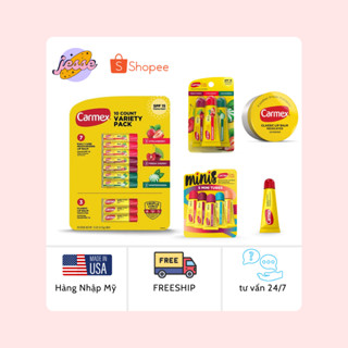 [bill US- FREESHIP] son dưỡng Carmex chống nắng SPF 15 có mùi và không mùi- link cũ bán hơn 6k lượt bán - Jesse Mart