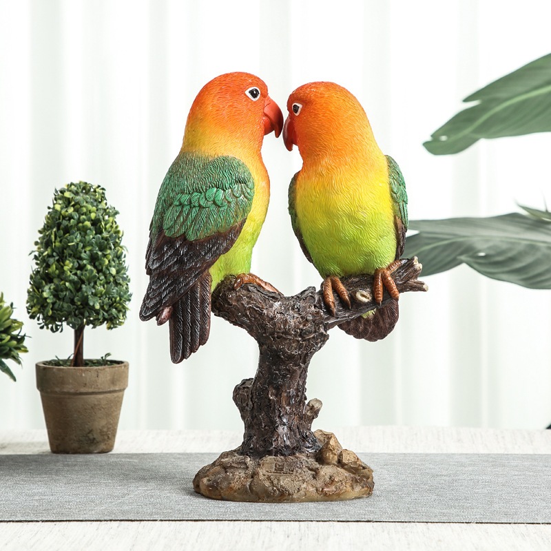 Tượng Chim Đôi Decor Nhà Cửa
