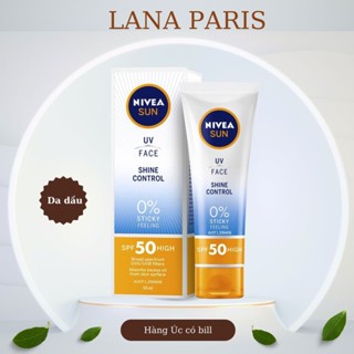 Sẵn kem chống nắng Nivea Shine Control có bill Úc