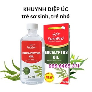 Tinh Dầu Khuynh Diệp Úc EucaPro, Euky Bear, Dầu Thái Kangaroo dành cho trẻ sơ sinh, Dưỡng ẩm khuynh diệp, Sáp Ấm Ngực t