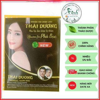 Hộp 5 gói nhuộm đen thái dương