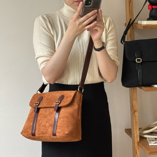 Takashi カタル messenger bag - túi đeo chéo vừa ipad takashi