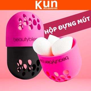  Hộp đựng mút tán nền Tranci Beauty Blender Protective Case bằng cao su dẻo chống vỡ size TO chính hãng 