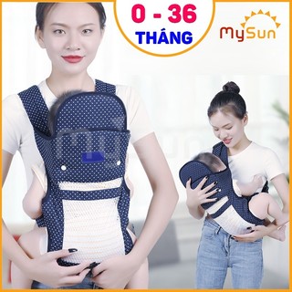 Đai, địu 4 tư thế cho bé 0-36 tháng, hàng chính hãng