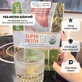 Trà Detox Slimming Tea Nanogize của Mỹ - Trà giảm cân, giảm mỡ Slimming Tea Nanogize của Mỹ