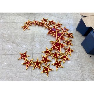 Đèn ông sao không viền trang trí trung thu đủ size 25/40/50cm