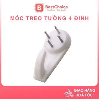 Móc Treo Tường Đinh 4 Chân, Đinh treo ảnh, Đinh Đóng Tường Không Cần Khoan Tường