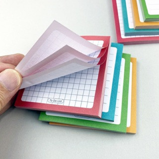 🍀Giấy ghi chú note to do list vuông 7,5*7,5cm 50 tờ🍀 Clovershop68 🍀