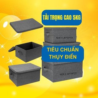 Hộp vải đựng đồ bigso cao cấp xuất Thụy Điển