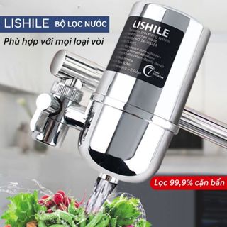 Thiết Bị Lọc Nước Tại Vòi, Bộ Lọc Nước Lọc Sạch 99,9% Cặn Bẩn Tạp Chất Đem Lại Nguồn Nước Tinh Khiết Cho Gia Đình