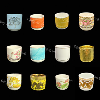 Chung lẻ, ly cúng lẻ, chung nước lẻ thờ cúng [ giá 1 cái ]