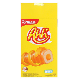 Bánh Nabati Ahh' Có Nhân Phô Mai Hộp 90g (10 gói)