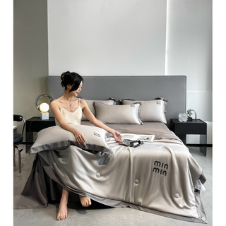Sét chăn ga lụa MIn Min cao câp