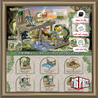 Mô hình Pokemon Diorama Collection Old Castle Ruins - Re-Ment