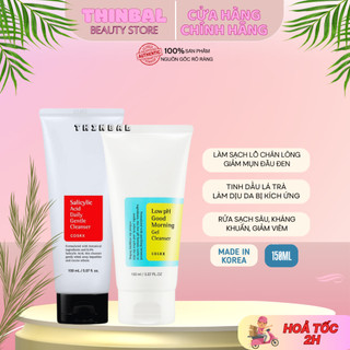 Sữa rửa mặt dạng gel dịu nhẹ lành tính cosrx low ph good morning gel cleanser 150ml chuẩn hàn quốc